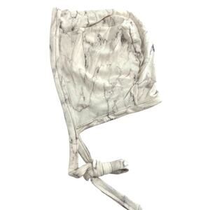 White Marble Toddler Bonnet